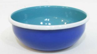 Enamel Bowl Dark Blue 14 cm