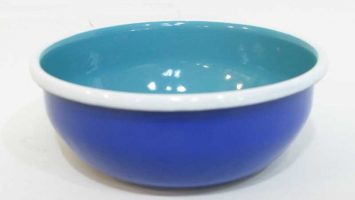 Enamel Bowl Dark Blue 14 cm