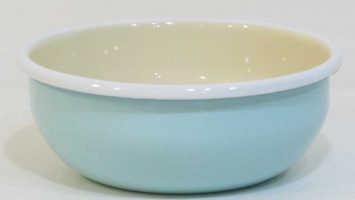 Enamel Bowl Nile Blue 14 cm