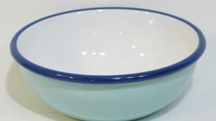 Enamel Bowl Light Blue 16 cm