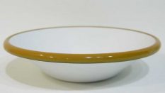 Enamel Bowl Yellow Oxide